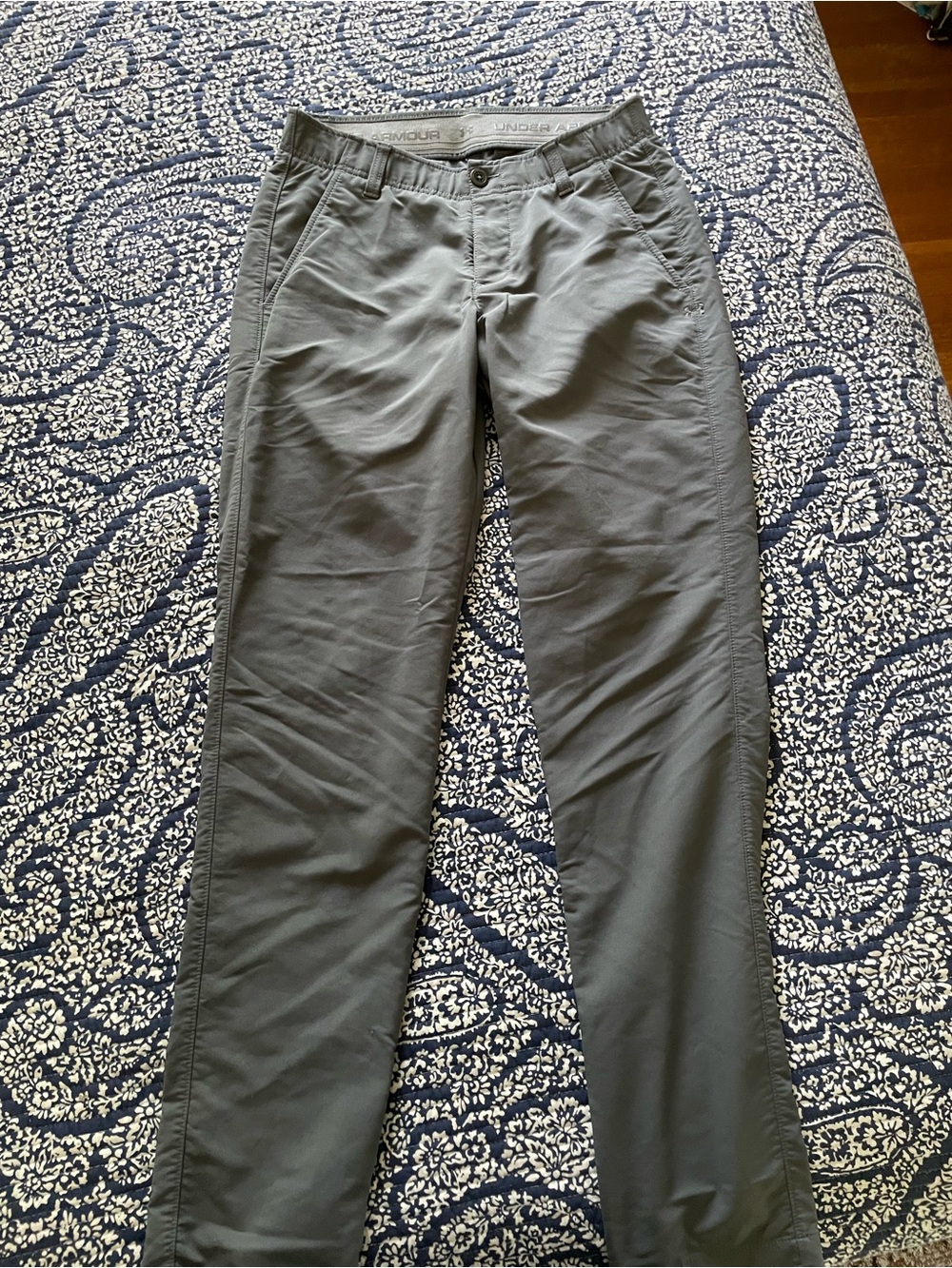 Under Armour Men's Gray Casual Golf Pants